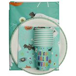 Service de table en carton x10