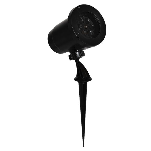 Projecteur ext&eacute;rieur LED No&euml;l motifs flocons anim&eacute;s