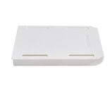 Tiroir de rangement adhésif blanc 22x15x3,5cm