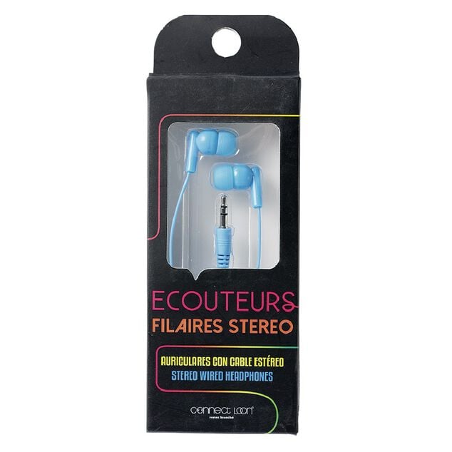 &Eacute;couteur filaire intra auriculaire L. 120 cm