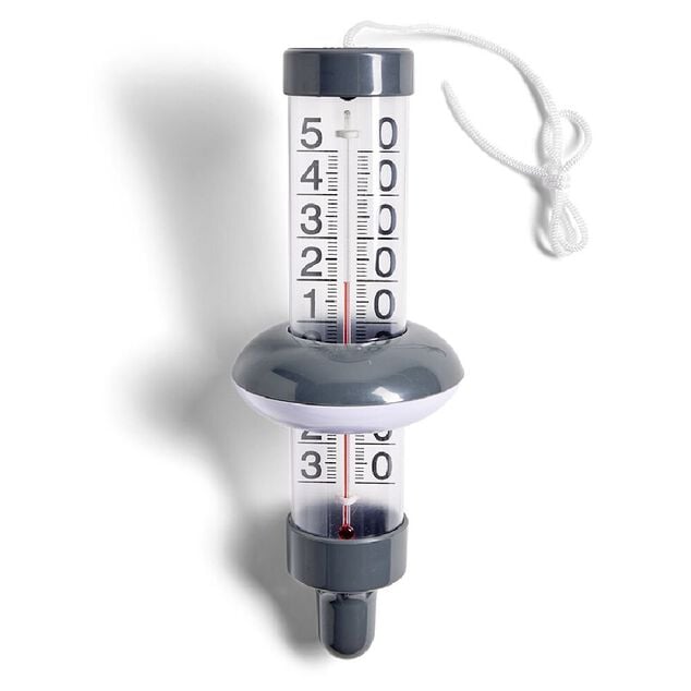Thermom&egrave;tre flottant de piscine L.27 cm