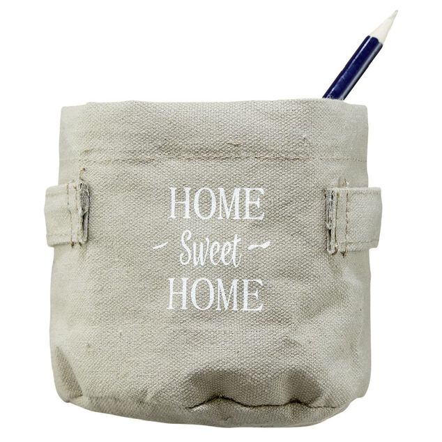 Pot &agrave; crayon en tissu