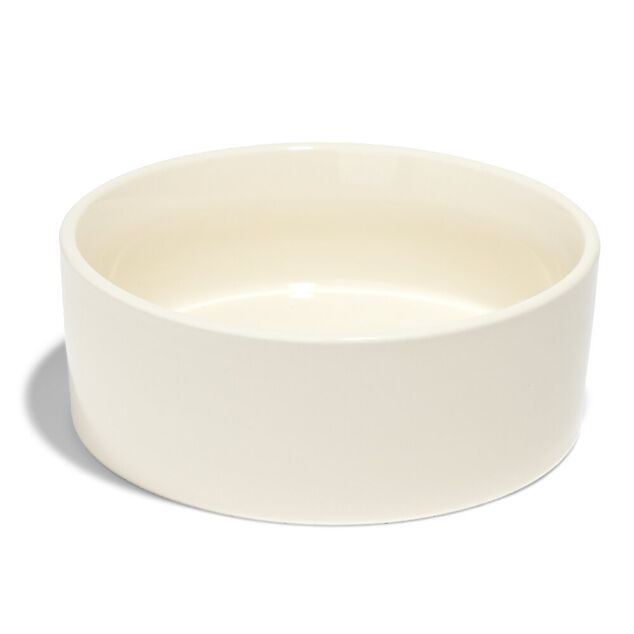 Gamelle ronde pour chien c&eacute;ramique vert &Oslash;18xH.6cm - 800 ml