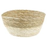 Panier d&eacute;co en mati&egrave;re naturelle