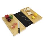 Protection plaque et planche à découper bois x2