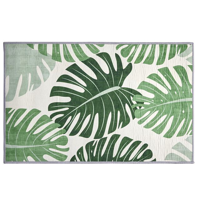 Tapis en velours motif végétal 50x80cm (2 modèles)