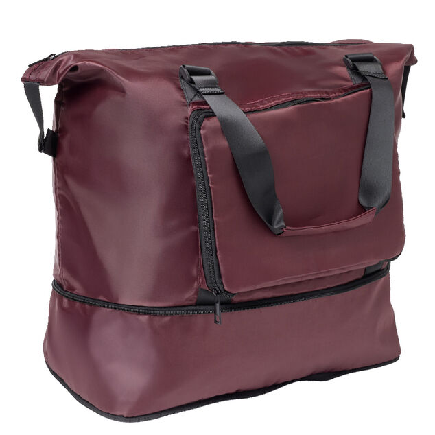 Sac à dos ou main marron bordeaux 42x22xH46cm
