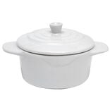 Mini cocotte ronde cr&egrave;me