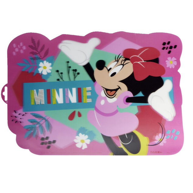 Set de table 3D pour enfant Minnie Mouse 41x28cm