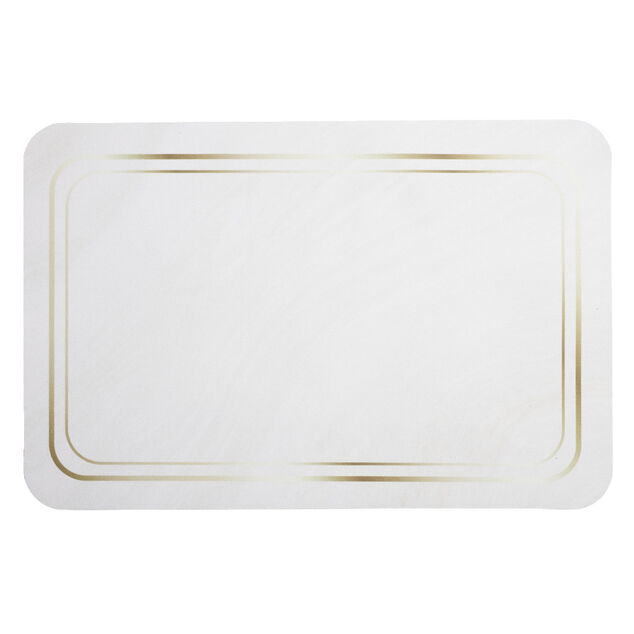 Tapis de bain en caoutchouc 38x58cm (4 modèles)