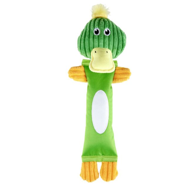 Jouet pour chien peluche avec couinement L40cm (4 mod&egrave;les)