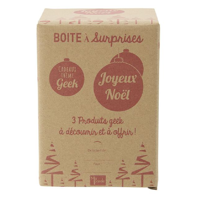 Bo&icirc;te cadeau surprise Geek