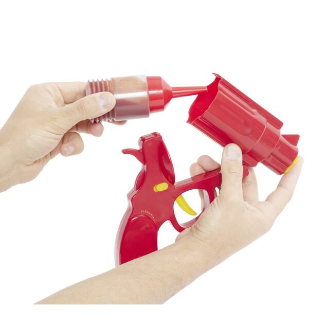 Distributeur de sauce en forme de pistolet l23cm