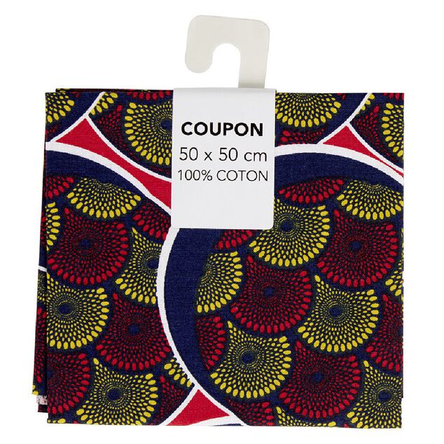 Coupon tissu 100% coton 50x50cm