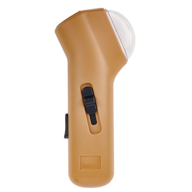 Lance-friandise plastique gris L17cm (2 mod&egrave;les gris ou orange)