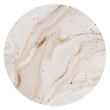 Set de table rond motif marbre rose ou bleu &Oslash;38cm