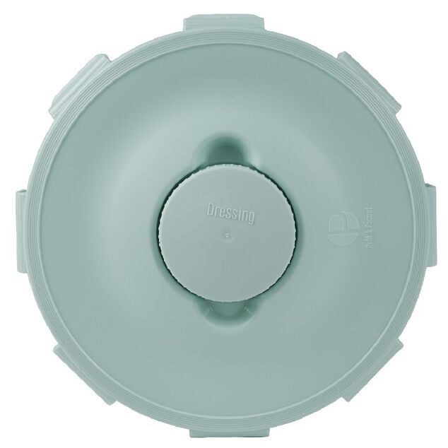 Lunch box ronde "My perfect lunch" bleu