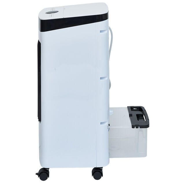 Rafra&icirc;chisseur d'air 4L &agrave; t&eacute;l&eacute;commande 80W - 26,5x23xH58cm