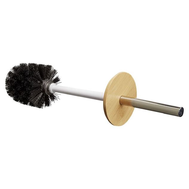 Brosse WC cylindrique blanc naturel