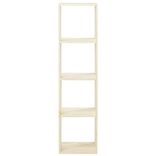 Structure Box Cube 4 cases 35x30x139cm pin naturel