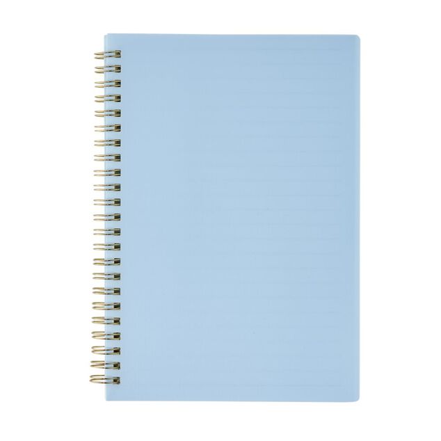 Cahier spirale couverture plastifié orange format A4