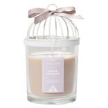 Bougie parfumée cage à oiseau senteur jasmin orchidée 36H