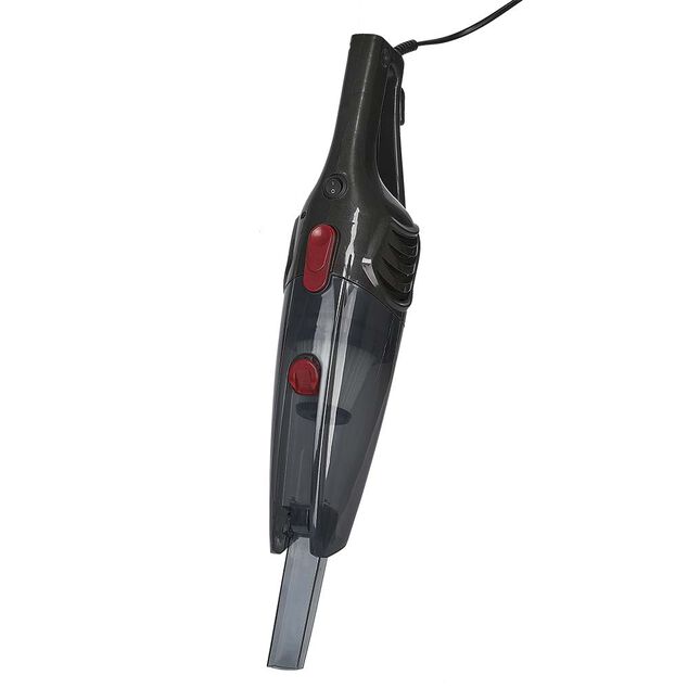 Aspirateur balai 2en1 Homday filaire noir et rouge