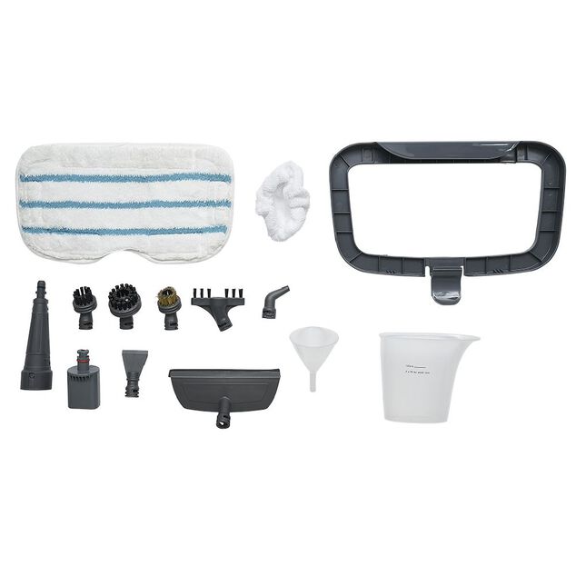 Nettoyeur vapeur Homday bleu et blanc 1 300W