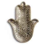 Vide-poche main de Fatma dor&eacute;