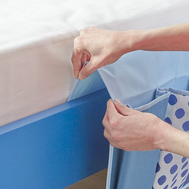 Rangement pour lit enfant avec 5 poches