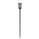 Torche solaire Gary 3en1 LED effet flamme H100cm