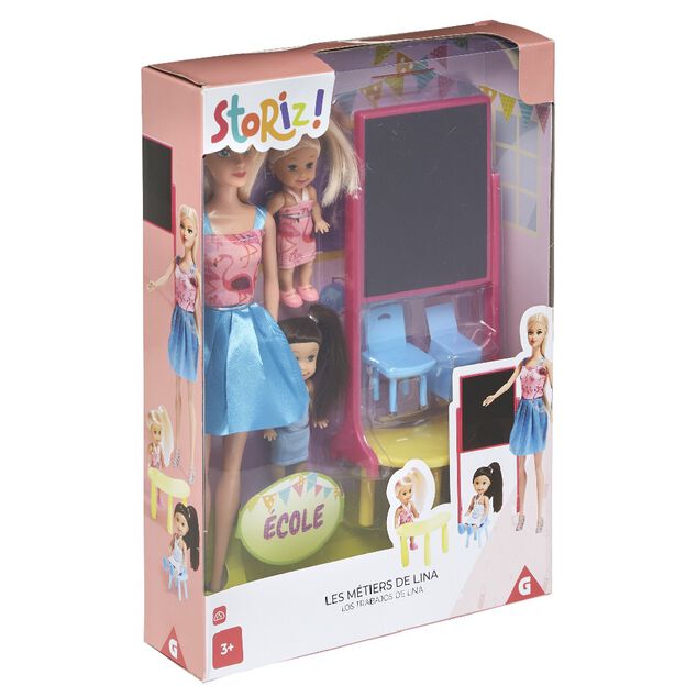 Poup&eacute;e mannequin + accessoires 2 mod&egrave;les