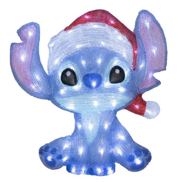 D&eacute;coration lumineuse Disney Stitch 2D LED H45 cm