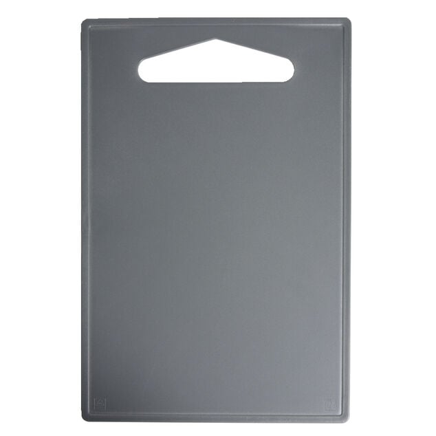Planche &agrave; d&eacute;couper en plastique gris