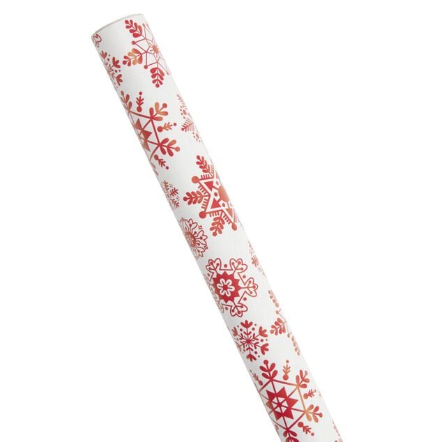 Papier cadeau No&euml;l rouleau 2m motif traditionnel (6 mod&egrave;les)