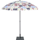Parasol Sun imprim&eacute; feuillage multicolore &Oslash;160xH195cm