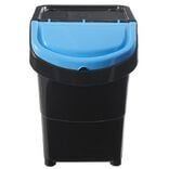 Poubelle empilable color&eacute;e grand mod&egrave;le 40 L