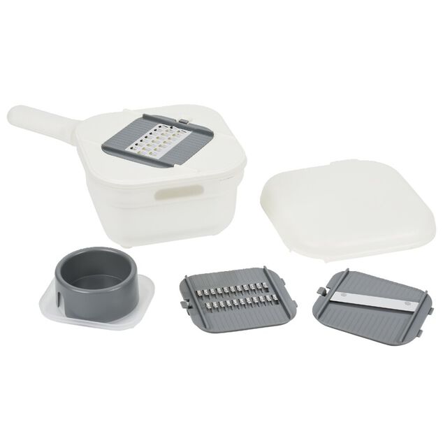 Mandoline 3 lames avec poignée