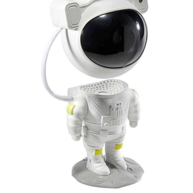 Lampe astronaute projecteur voie lact&eacute;e avec t&eacute;l&eacute;commande H23cm