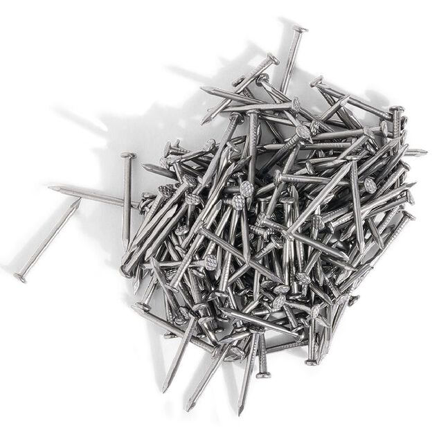 50g pointes t&ecirc;te homme acier brut - 1,5x25 mm