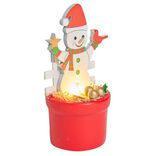 Figurine lumineuse dans pot - 4 mod&egrave;les