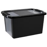 Bo&icirc;te de rangement 11 L noir