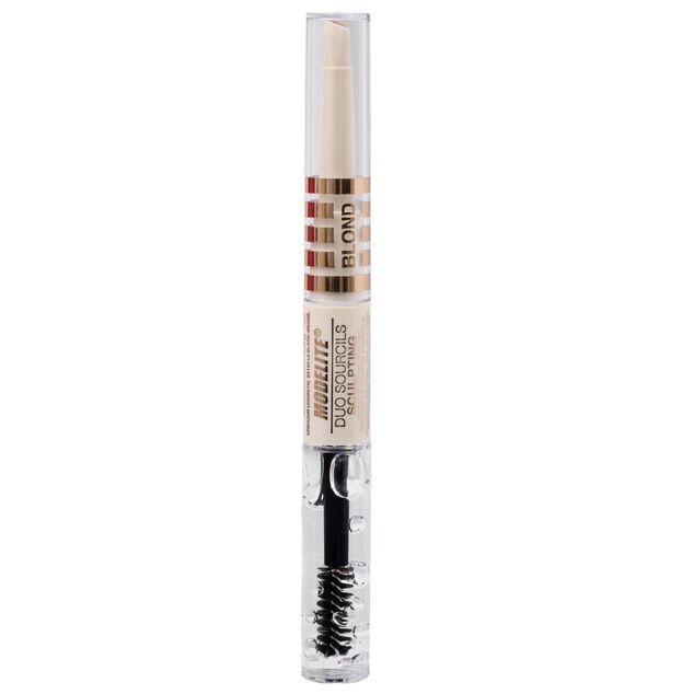 Duo sourcils crayon et mascara fixateur N&deg;01 blond/ch&acirc;tain