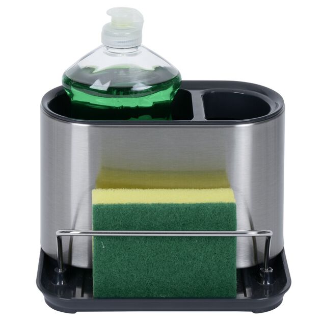 Porte-éponge et produit vaisselle  - L.18xl.13xH.12,3cm