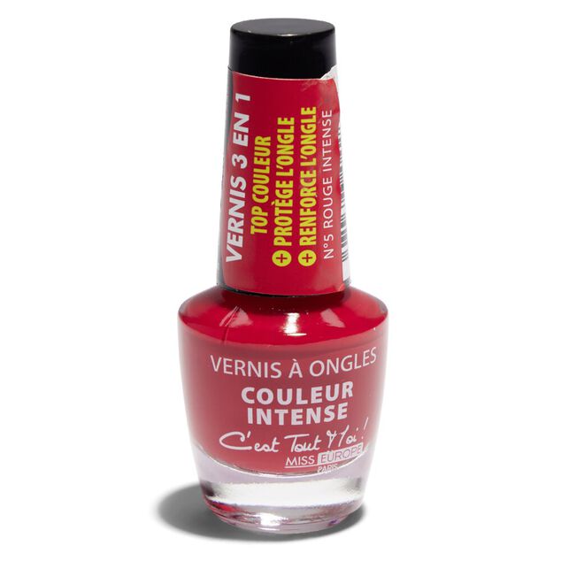 Vernis &agrave; ongles 3en1 couleur/protection/renforcement N&deg;05 rose