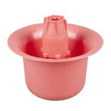 Pied de parasol de plage rouge