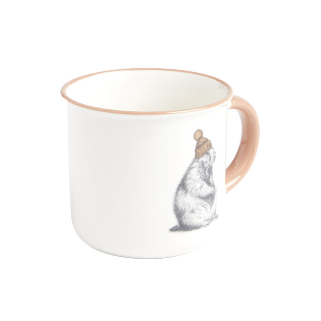 Lot de 4 mugs animaux 33,5cl
