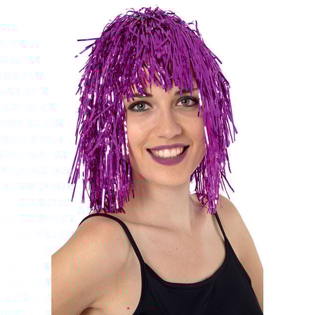 Perruque brillante disco