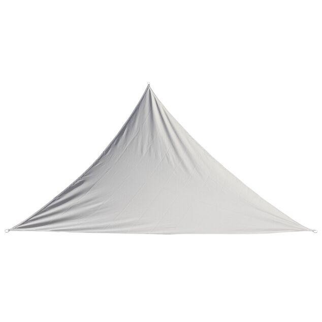 Voile d&rsquo;ombrage triangulaire Delta taupe 300x300 cm