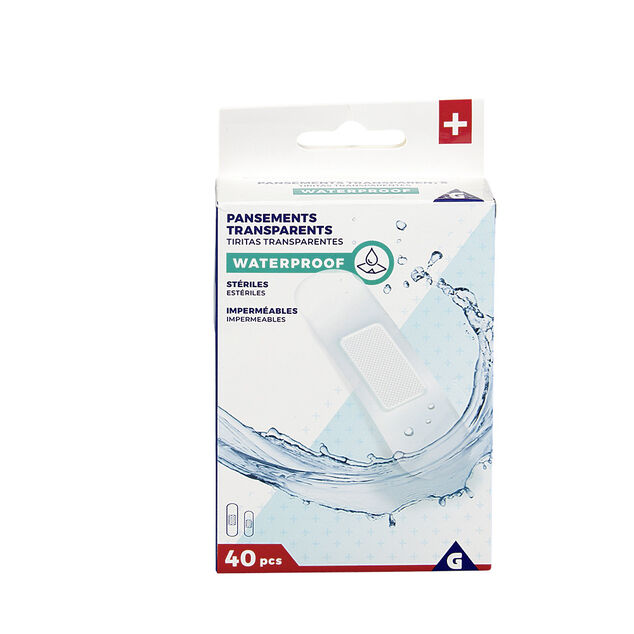 Pansement transparent imperm&eacute;able x40